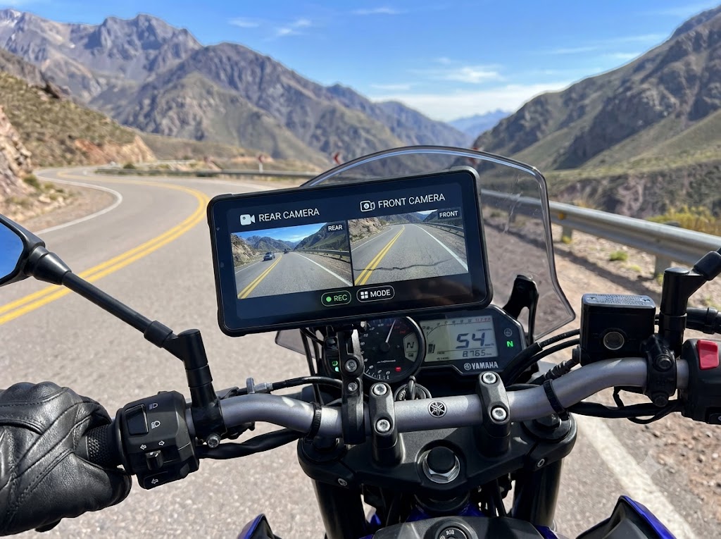 Sistema Dashcam Dual: Grabación Continuada y Visión Total en 2K